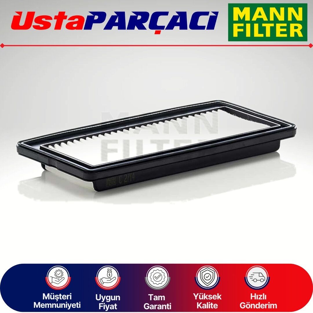 Mann-Filter Hava Filtresi C2714 2811302510