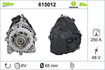 Valeo Alternatör 48V 250A VAG Grubu (Volkswagen, Audi, Seat, Skoda) 1.0 TSi 1.5 eTSi ile Uyumlu 615012