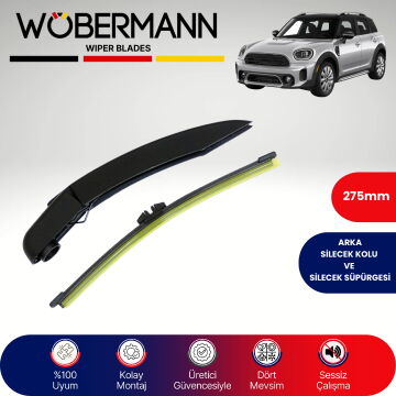 Wöbermann Mini Cooper Countryman 2019-2024 Arka Silecek Kolu ve Süpürgesi Komple