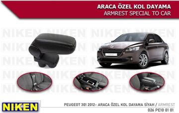 Niken Peugeot 301 Kol Dayama Kolçak Vidasız Araca Özel 2012 Üzeri