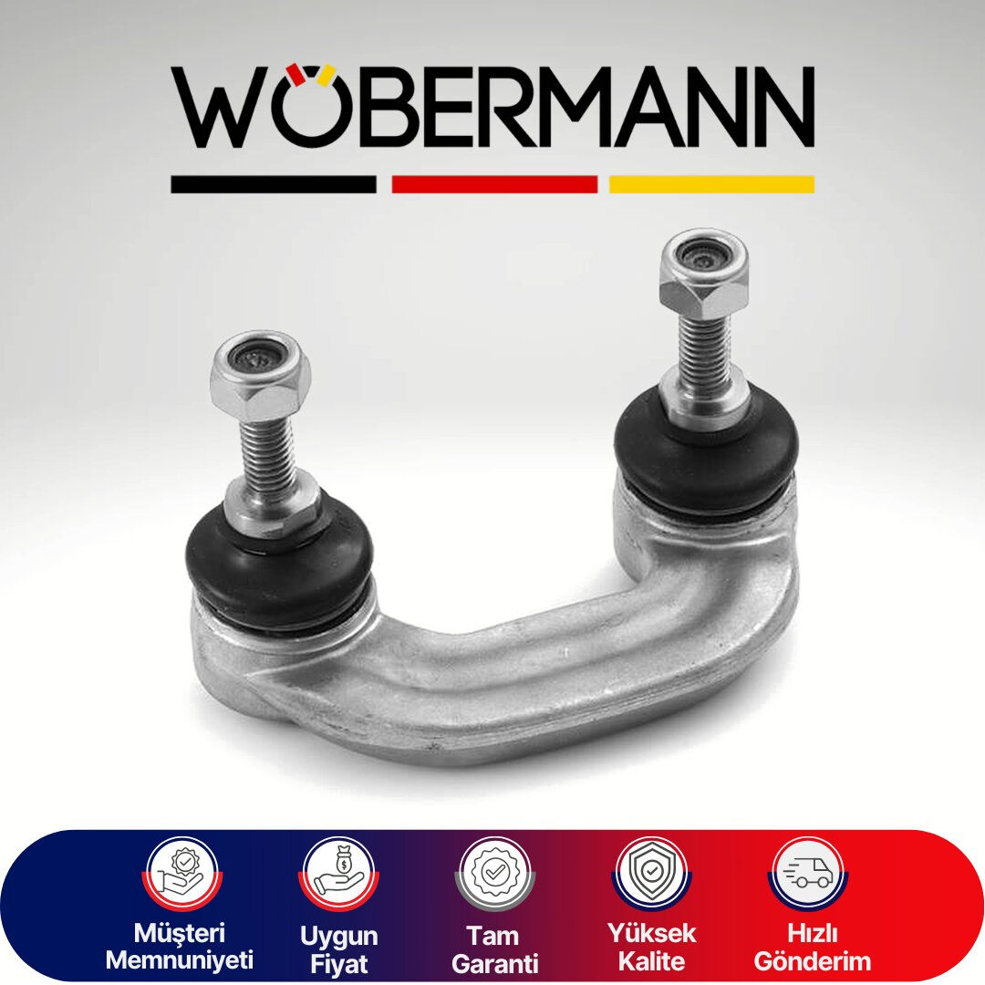 Wöbermann Passat 1996-2000 A4 1995-2000 Alüminyum Z Rot Sol 4D0411317J