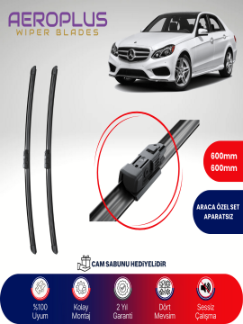 Aeroplus Mercedes E Serisi W212 2014-2016 Muz Silecek Takımı