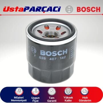 Bosch Kia Picanto 1.0 Benzinli Yağ Filtresi 2017-2026 F026407142 P7142 26300-02502