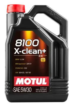 MOTUL 8100 X-Clean+ 5W-30 C3 DPF'li Motor Yağı 5 Litre