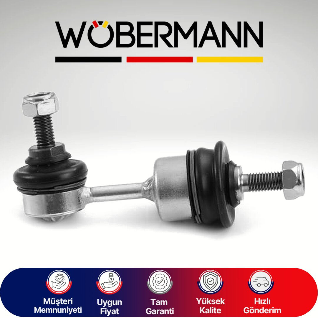 Wöbermann Mercedes Smart Z Rot 2 Adet 5102V0005