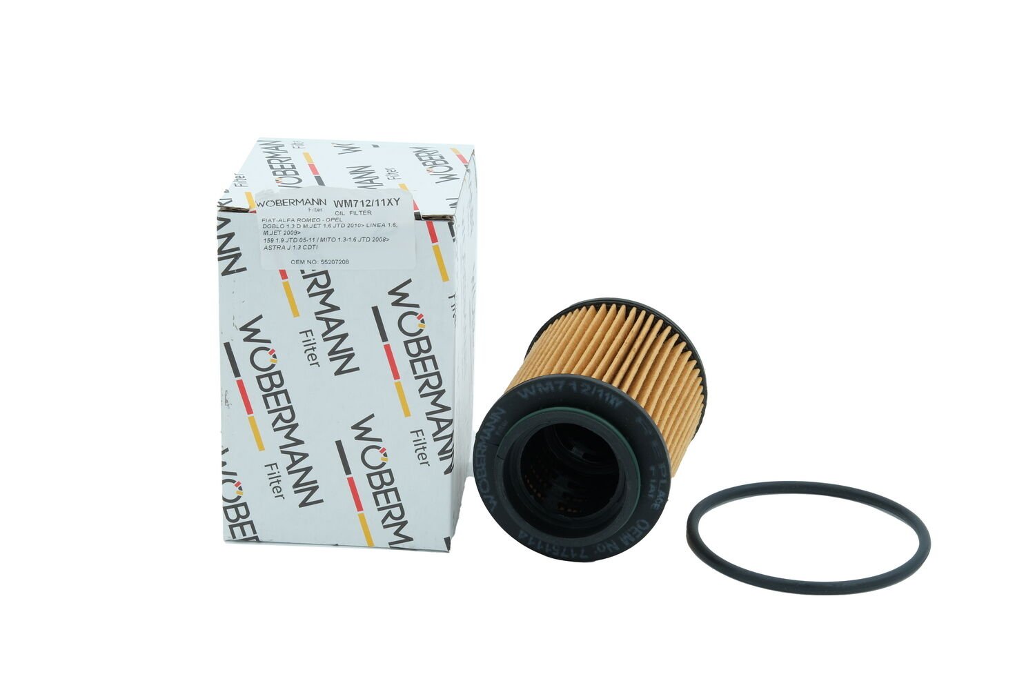 Wöbermann Lancia Musa 1.6 D Multijet 2008-2012 Yağ Filtresi