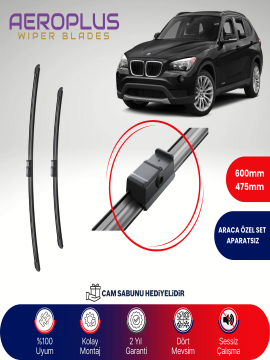 Aeroplus BMW X1 E84 2009-2015 Muz Silecek Takımı