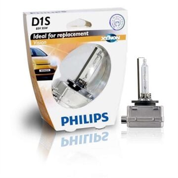 Philips D1S Vision 4600K 85V 35W Ampul Made in Germany