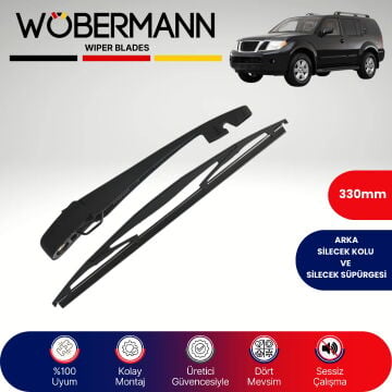 Wöbermann Nissan Pathfinder R51 2005-2014 Arka Silecek Kolu ve Süpürgesi Komple