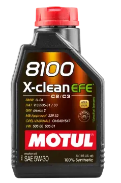 Motul 8100 X-Clean Efe C2/C3 5W-30 Motor Yağı 1 Litre