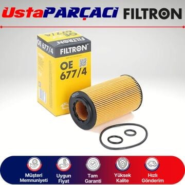 Filtron Mercedes E Serisi W212 E250 Cdi Yağ Filtresi 2009-2014 OE677/4 A6511800009
