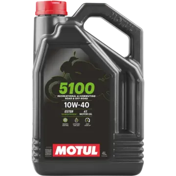 Motul 5100 10W-40 4T 4 Zamanlı Motosiklet Motor Yağı 4 Litre