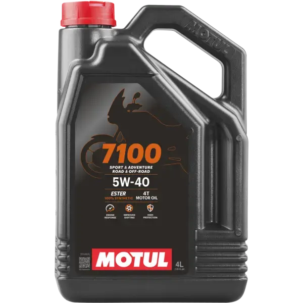 Motul 7100 10W-40 4T 4 Zamanlı Motosiklet Motor Yağı 4 Litre