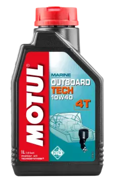 Motul Outboard Tech 10W-40 4T 4 Zamanlı Deniz Motoru Yağı 1 Litre