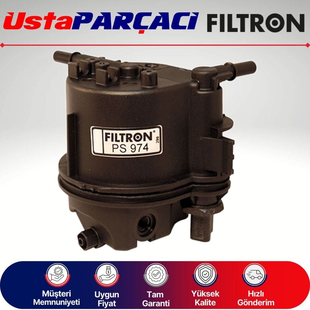 Filtron Peugeot 107 1.4 Hdi Dizel Yakıt Filtresi 2007-2008 PS974 1148119