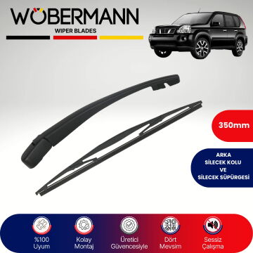 Wöbermann Nissan X-Trail 2007-2013 Arka Silecek Kolu ve Süpürgesi Komple