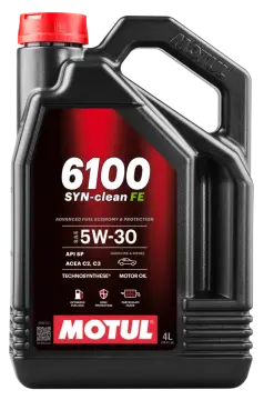 Motul 6100 Syn-Clean Fe 5W-30  C2/C3 DPF'li Motor Yağı 4 Litre
