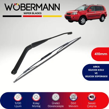 Wöbermann Nissan X-Trail T30 2000-2007 Arka Silecek Kolu ve Süpürgesi Komple