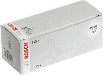 Bosch P21W Sinyal Stop Ampul 12V 21W Tek Duy - Düz Tırnak 10 Adet