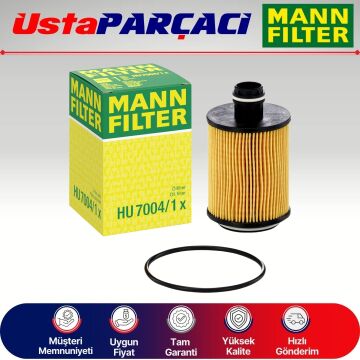 Mann-Filter Opel Astra J 1.3 Cdti Dizel Yağ Filtresi 2010-2015 HU7004/1X 55595538