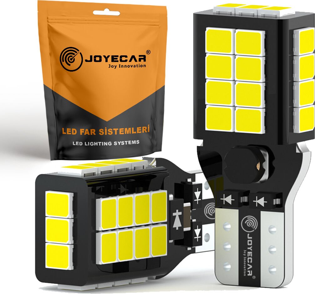 Joyecar T15 W16W 921 Canbuslu Geri Vites Led Far Beyaz