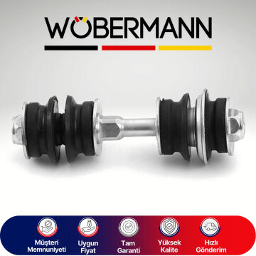 Wöbermann Viraj Demir Bağlantı Çubuğu Peugeot P107-P108 2005-> Citroen C1 2005-> Toyota Aygo 2005-> Yaris 1.0L 1Sz-Fe Scp10 1999-2005 1.3L 2Nz-Fe Ncp10 1999-2005 Sağ-Sol 2 Adet 5094A7, 6822.TV