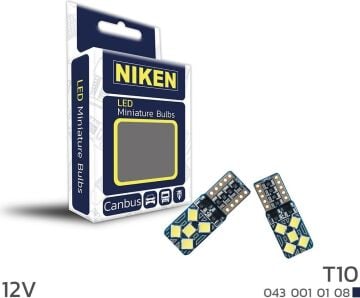 Niken Led Ampul T10 Canbus Park Ledi 10 Ledli 12V