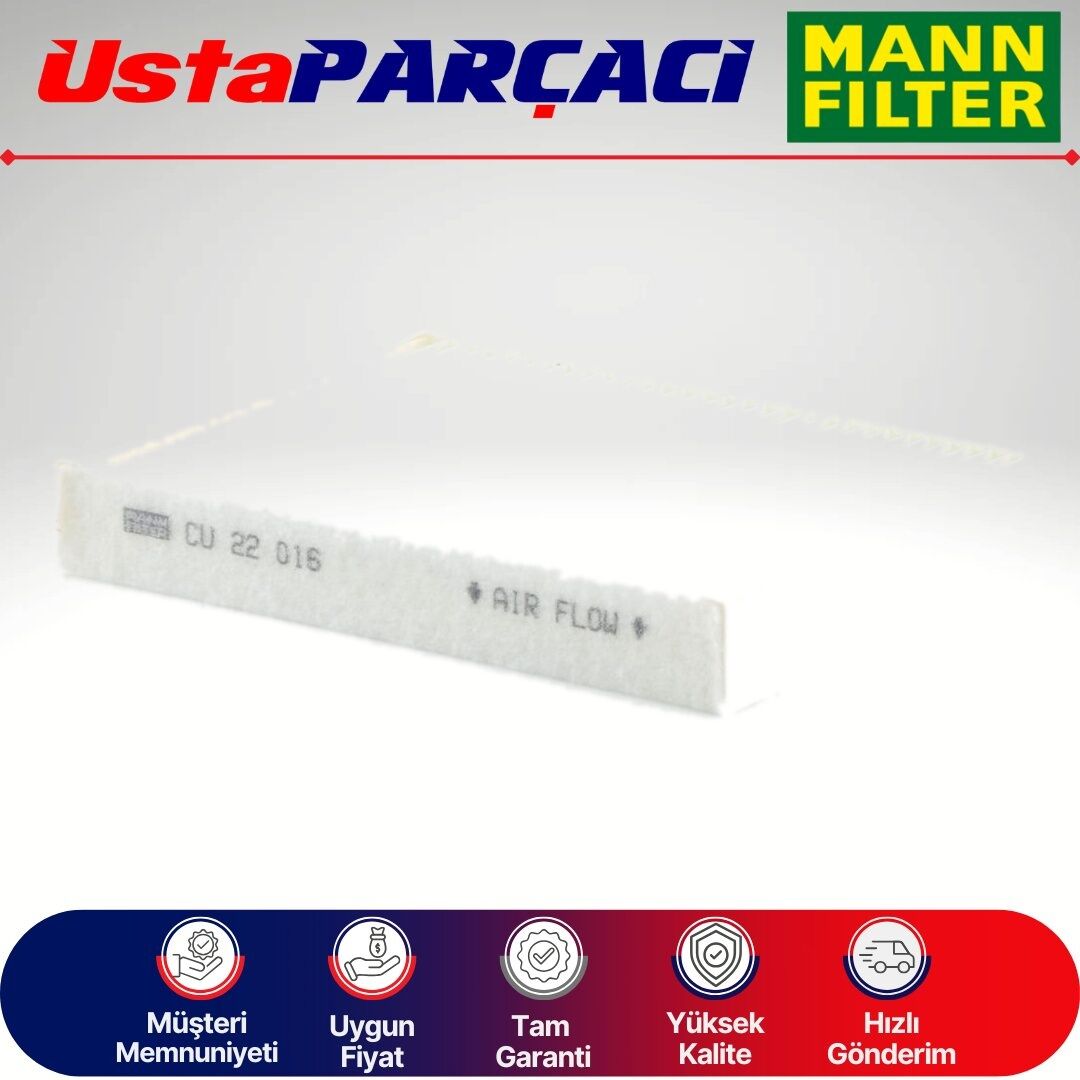Mann-Filter Polen Filtresi CU22016 A0008351500