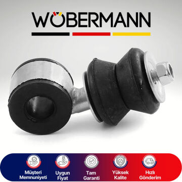 Wöbermann Golf 3 1992-1998 -Polo 3 1994-> Lupo 1998-> Ø 18mm L=72mm Z Rot Ön 2 Adet 6N0411315