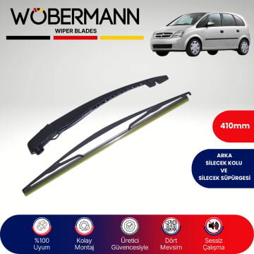 Wöbermann Opel Meriva A 2003-2010 Arka Silecek Kolu ve Süpürgesi Komple