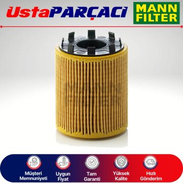 Mann-Filter Opel Corsa C 1.3 Cdti Dizel Yağ Filtresi 2003-2006 Tirnakli HU713/1X 73500049