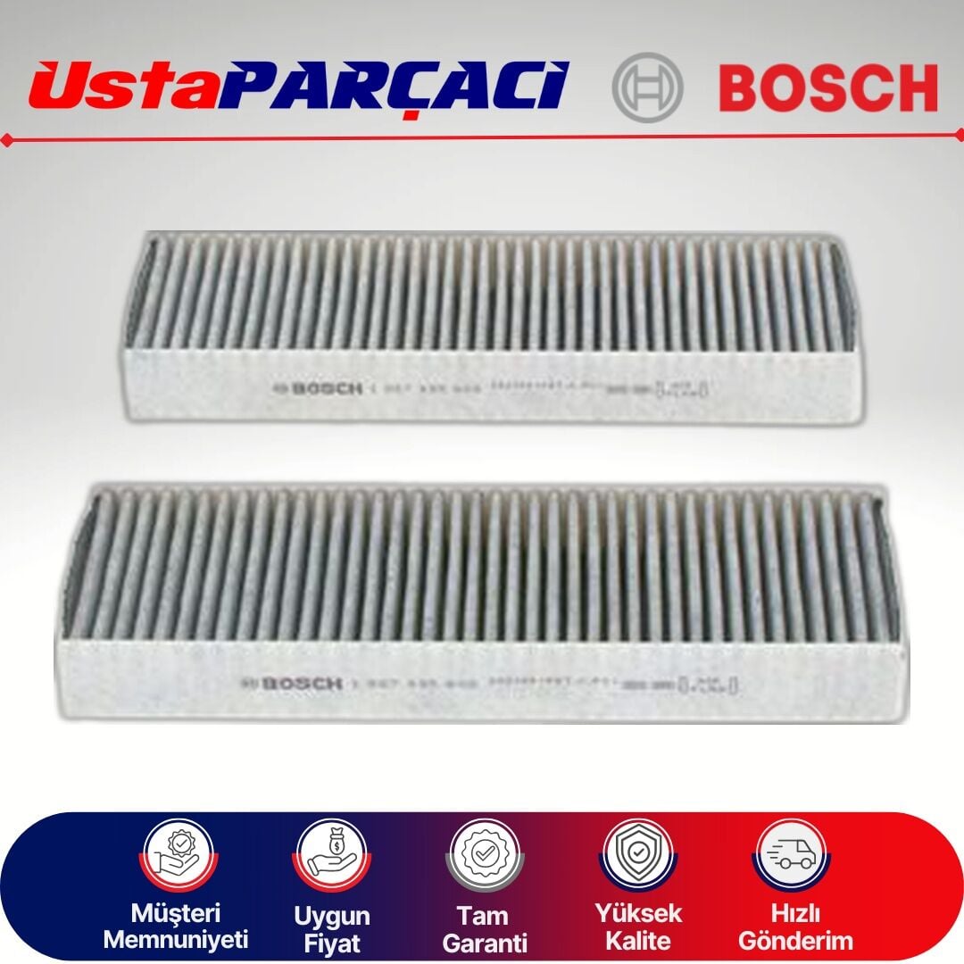 Bosch Peugeot 2008 Karbonlu Polen Filtresi 2020-2025 1987435608