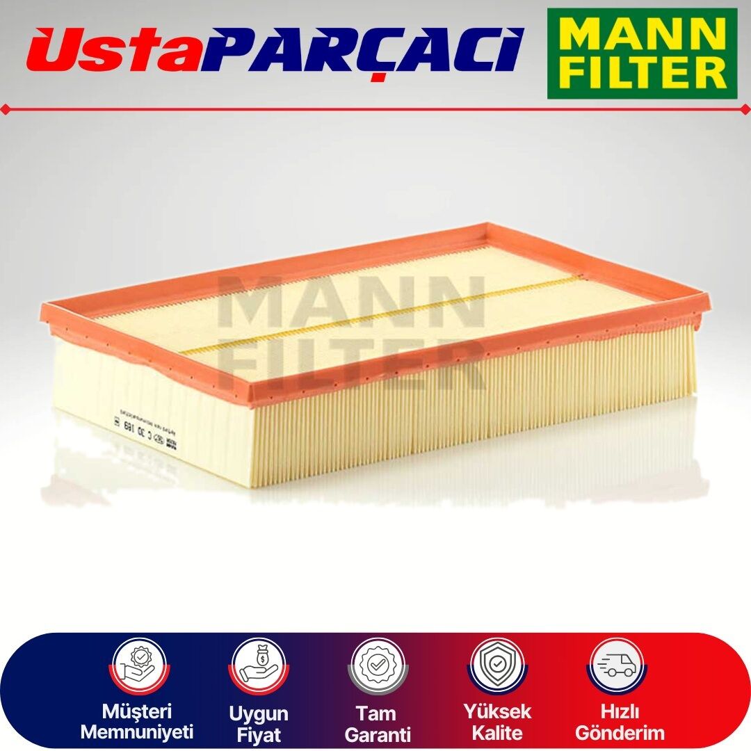 Mann-Filter Hava Filtresi C30189 9454647