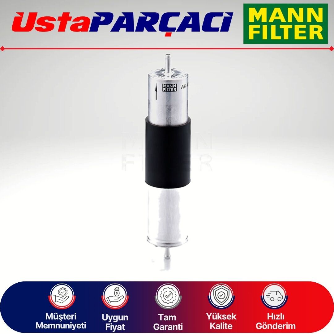 Mann-Filter BMW X5 E53 30D 218HP Dizel Yakıt Filtresi 2004-2006 WK521/3