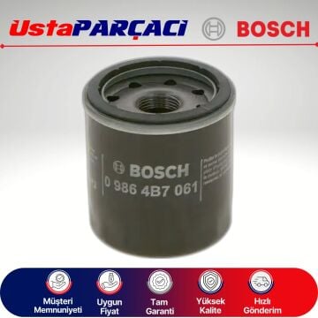 Bosch Mazda 2.1 1.3 Benzinli Yağ Filtresi 2008-2013 09864B7061 PM061 330148296