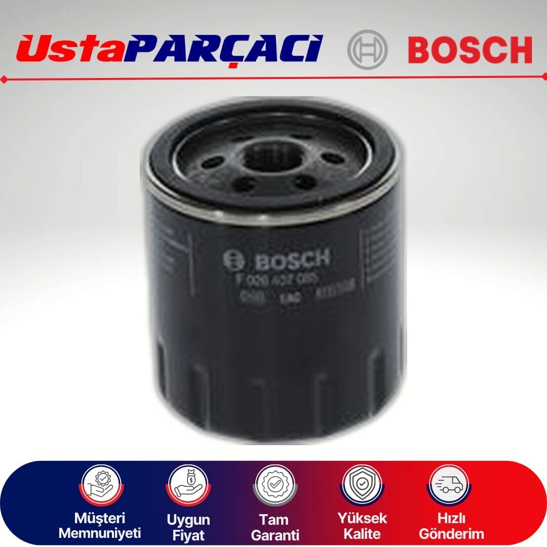 Bosch Mazda 3 Bm 1.5 Skyactived Dizel Yağ Filtresi 2016-2018 F026407085 P7085 LF0514302A