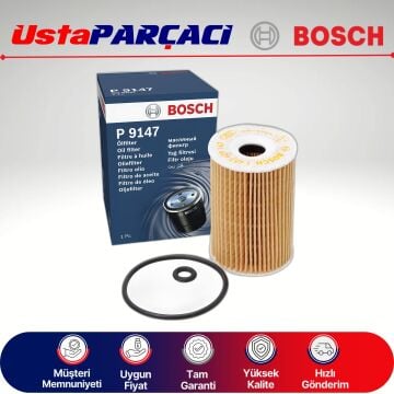 Bosch Mercedes A Serisi W168 A140 1.4 Yağ Filtresi 1998-2004 1457429147 P9147 1661800009
