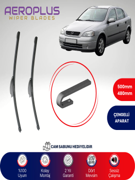 Aeroplus Opel Astra G 1997-2009 Muz Silecek Takımı