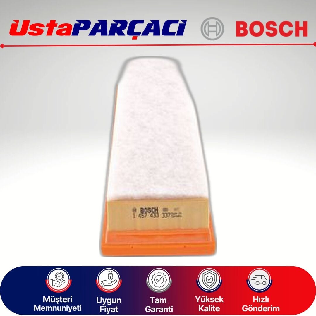 Bosch Peugeot 307 1.6 Benzinli Hava Filtresi 2001-2008 1457433337 S3337 1444.FE