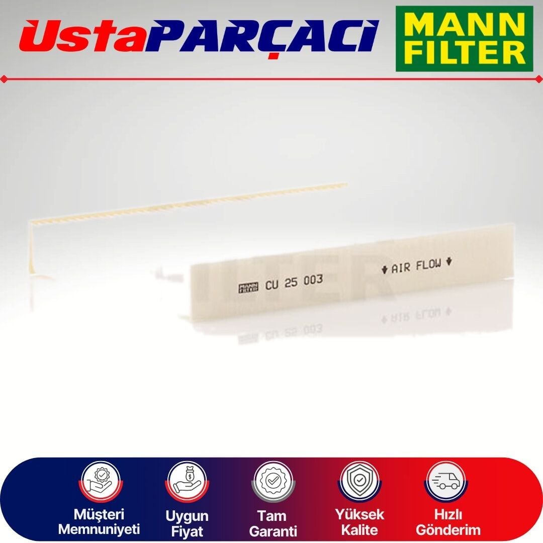 Mann-Filter Polen Filtresi CU25003 272774BU0A