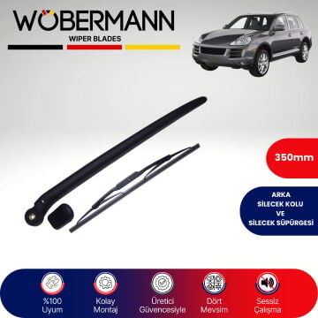 Wöbermann Porsche Cayenne 9Pa 2002-2010 Arka Silecek Kolu ve Süpürgesi Komple