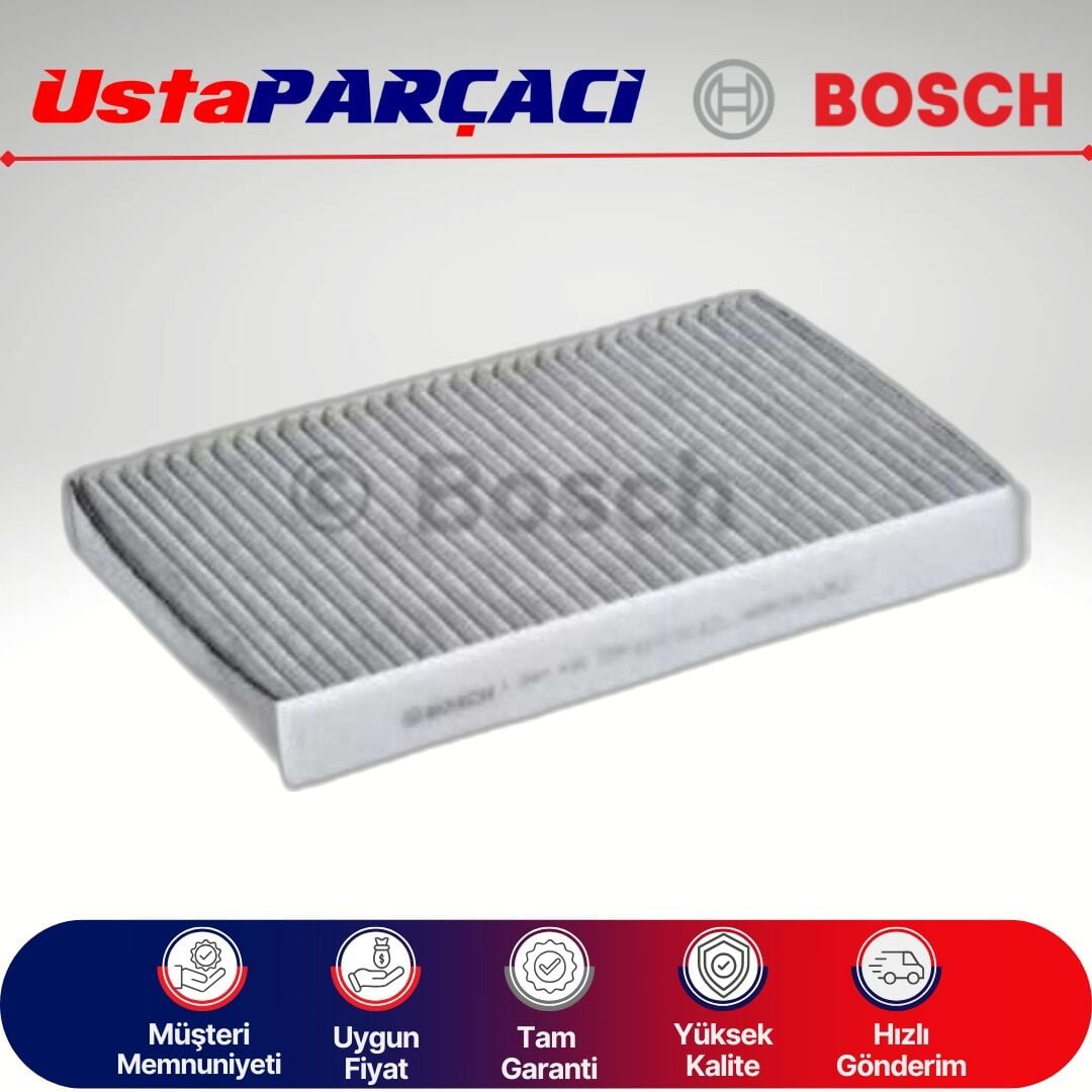 Bosch Peugeot 307 Karbonlu Polen Filtresi 2001-2008 1987432379
