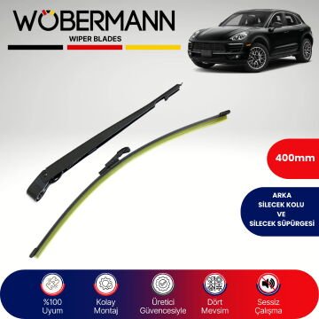 Wöbermann Porsche Macan 2014-2024 Arka Silecek Kolu ve Süpürgesi Komple