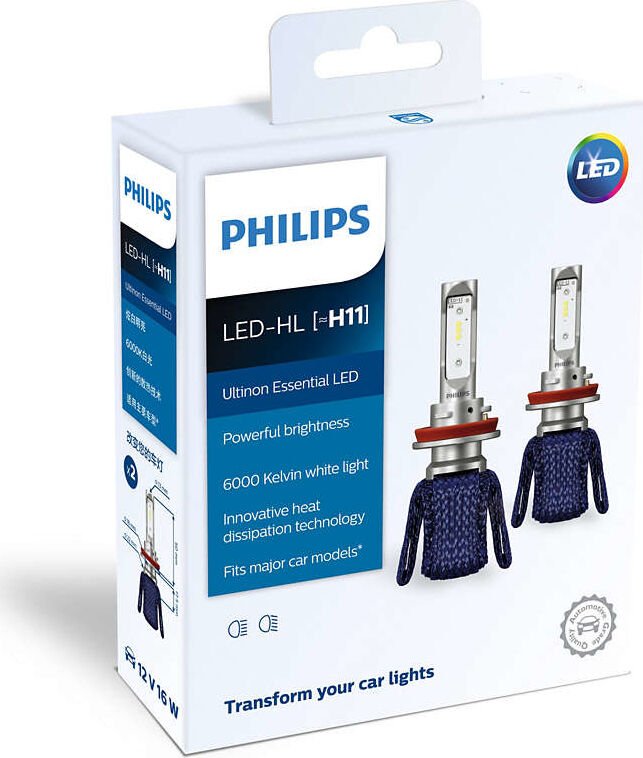 Philips Led Xenon H11 11362UEX2 6000K Daha Parlak Işık
