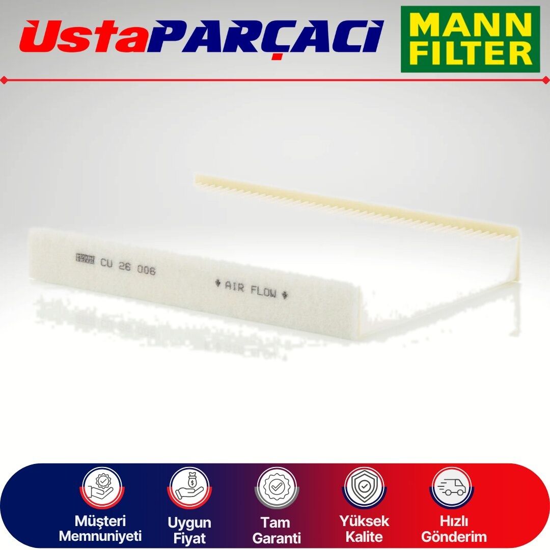 Mann-Filter Polen Filtresi CU26006 1S0820367