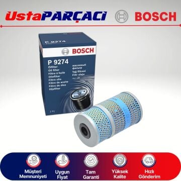 Bosch Mercedes C Serisi W202 C200 D Yağ Filtresi 1993-1995 1457429274 P9274 93156614