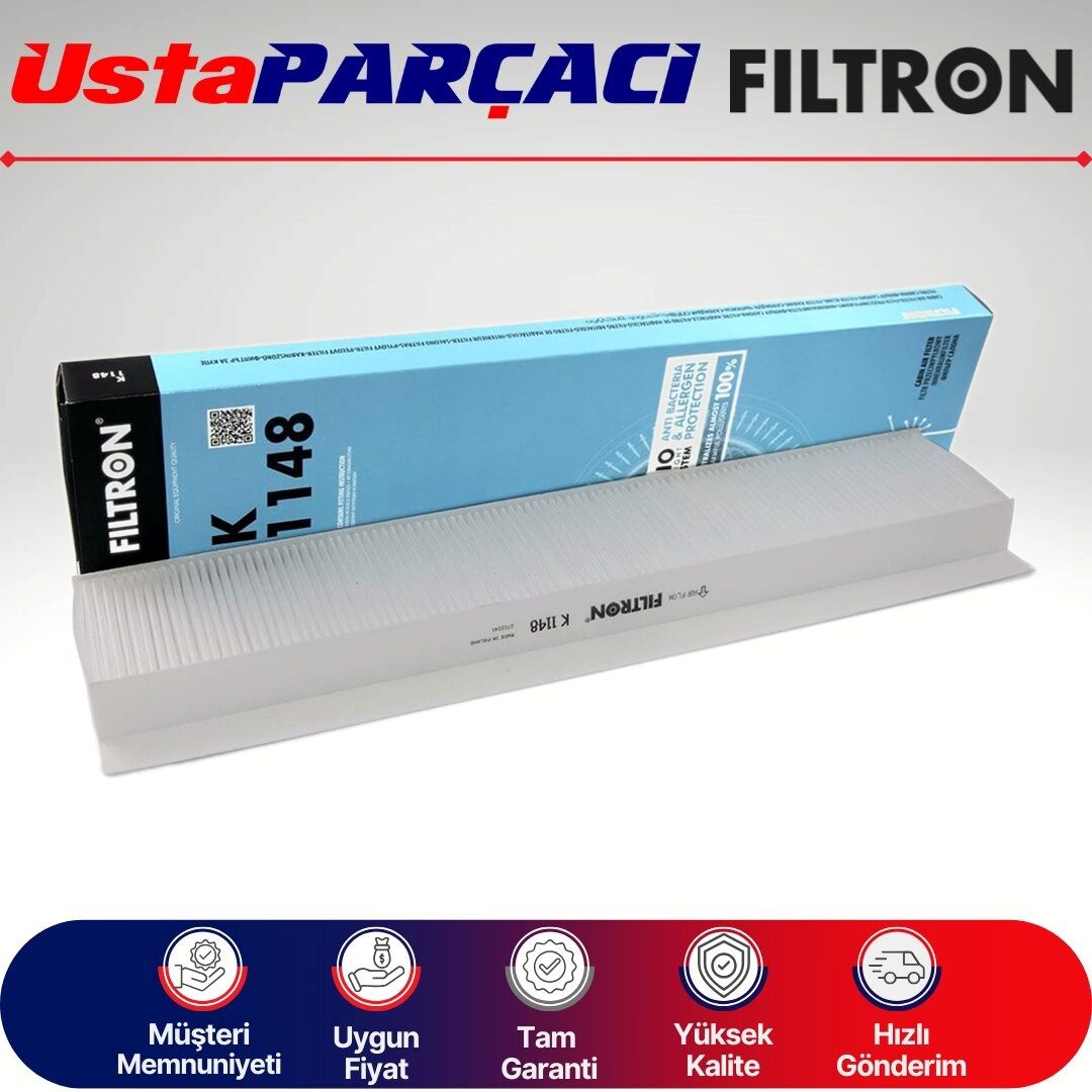 Filtron Karbonlu Polen Filtresi K1148A 1115650