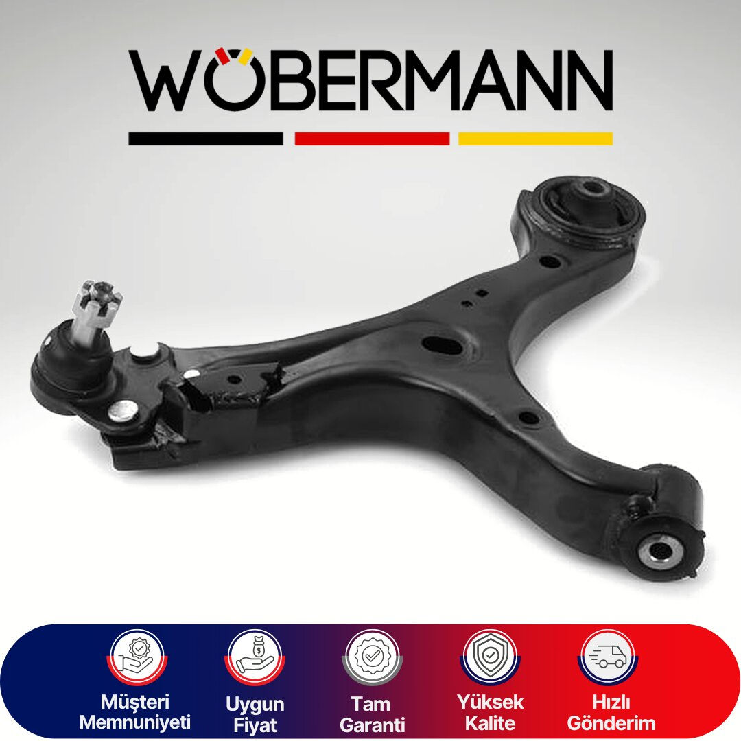 Wöbermann Honda Civic 1.6L N16A1 Fk3 kasa 2012-2017 / 1.4L L13Z1 Sport Hb Fk1 kasa 2012-2015 / Civic 1.8L R18A Vtec Hatchback Fk2 kasa 2012-2016 Salıncak Alt Sol Rotilli 51360TV2E02