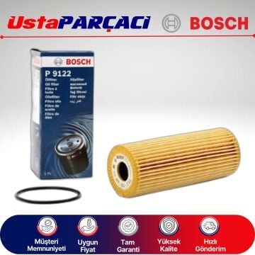 Bosch Mercedes C Serisi W203 C180 129Hp Yağ Filtresi 2000-2002 1457429122 P9122 00A115466