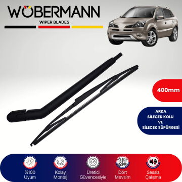 Wöbermann Renault Koleos 2008-2016 Arka Silecek Kolu ve Süpürgesi Komple